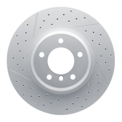 DFC 13-13 BMW 135IS Front Drilled and Slotted Hi-Carbon Alloy Geomet Coated Rotor