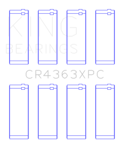 King Engine Bearings GM 134 DOHC Ecotec 2.2L Connecting Rod Bearing Set