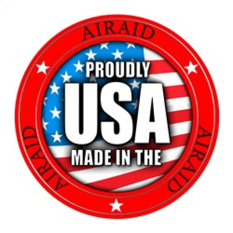 Airaid Universal Air Filter - Cone 5in Flange x 6-1/2in B x 4-3/4in T x 7-9/16in H - Synthaflow