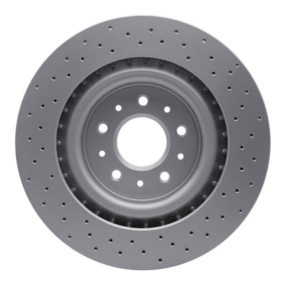 DFC 00-06 Jaguar XKR Front Drilled GeoSPEC Coated Rotor