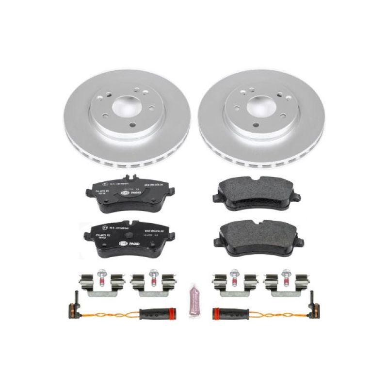 PowerStop Power Stop 02-05 Mercedes-Benz C230 Front Euro-Stop Brake Kit