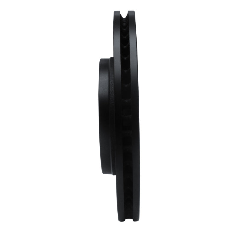 R1 Concepts R1 18-22 Toyota C-HR Front Right Drilled & Slotted Black Brake Rotor
