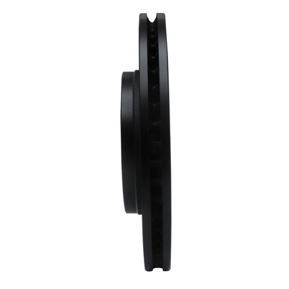 R1 Concepts R1 18-22 Toyota C-HR Front Right Drilled & Slotted Black Brake Rotor