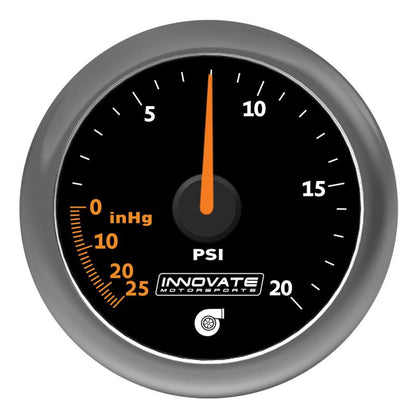 Innovate Motorsports Innovate MTX Analog Oil/Water Temp Gauge Kit - Black Dial