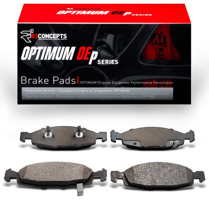 R1 Concepts R1 99-02 Jeep Grand Cherokee Front Optimum OE Brake Pads