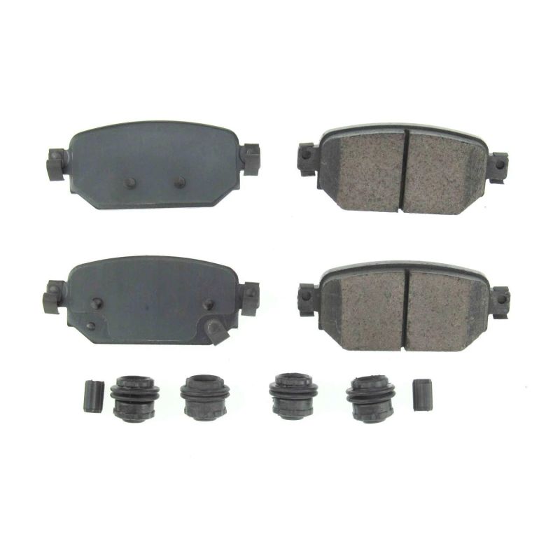 PowerStop Power Stop 17-18 Mazda 3 Rear Z17 Evolution Ceramic Brake Pads w/Hardware