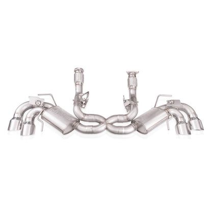 Stainless Works 20-21 Chevrolet Corvette C8 6.2L Legend Cat-Back Exhaust w/ Polished Tips