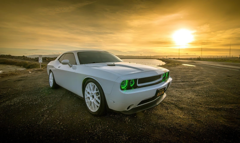 ORACLE Lighting Oracle Dodge Challenger 08-14 Halo Kit (ProjectorHL) - ColorSHIFT w/o Controller