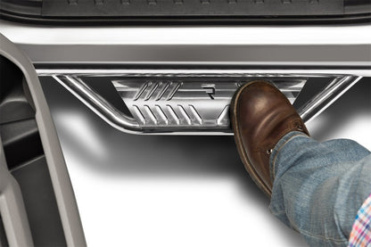 N-Fab Podium SS 16-17 Toyota Tacoma Double Cab - Polished Stainless - 3in