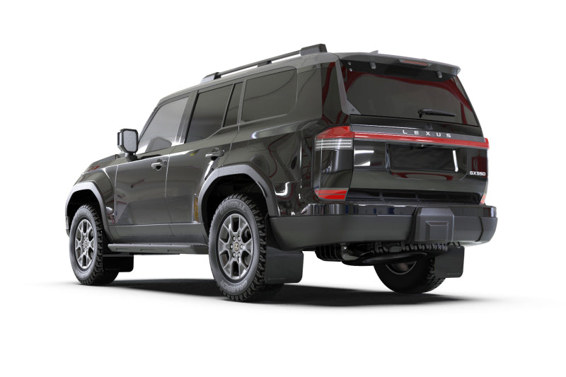 Rally Armor 24-26 Lexus GX 550 Luxury Black UR Mud Flap - Silver Logo