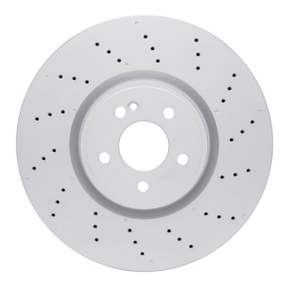 DFC 20-25 Mercedes-Benz GLA45 AMG Front Drilled GeoSPEC Coated Rotor