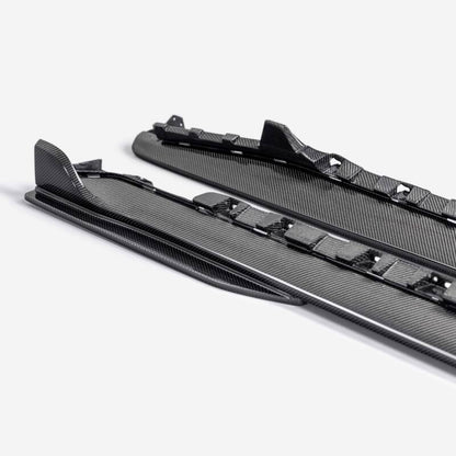 Anderson Composites 2024 Ford Mustang Type-GT5 Carbon Fiber Side Rocker Panel Splitter