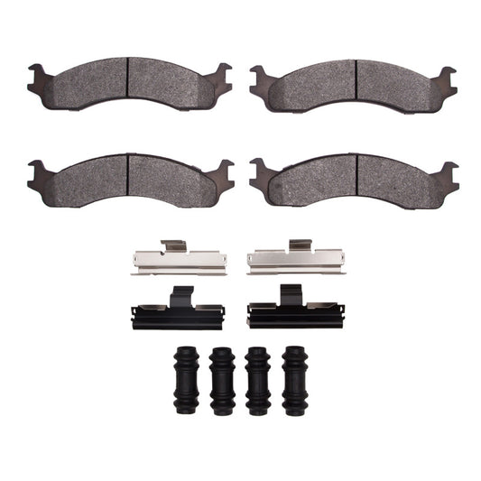 R1 Concepts R1 98-03 Dodge Ram 2500 Van Front Super Duty Pads & Hardware Kit