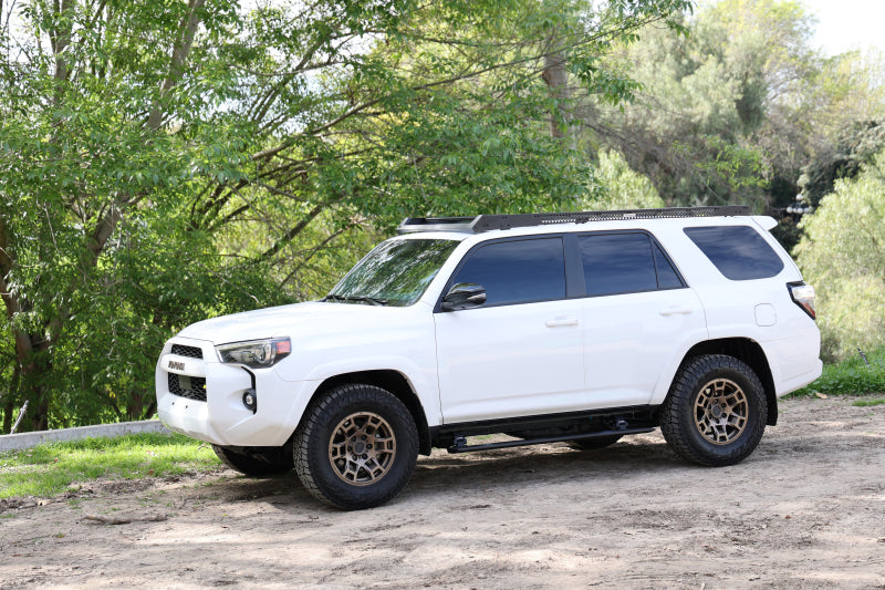 Go Rhino RealTruck 14-24 Toyota 4Runner VoltStep Electric Running Board Kit - Tex. Blk