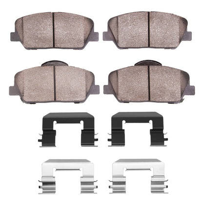 R1 Concepts R1 13-15 Hyundai Veloster Front Performance Sport Pads & Hardware Kit