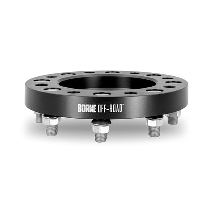 Borne Off-Road Wheel Spacers - 8X170 - 125 - 38.1mm - M14 - Black