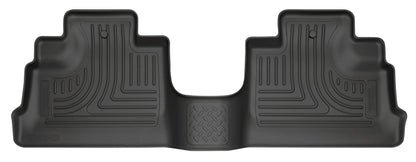 Husky Liners 11-12 Jeep Wrangler Unlimited (4 Door) WeatherBeater 2nd Row Black Floor Liners
