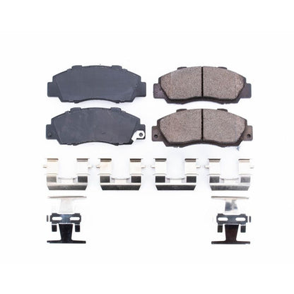 PowerStop Power Stop 97-99 Acura CL Front Z17 Evolution Ceramic Brake Pads w/Hardware