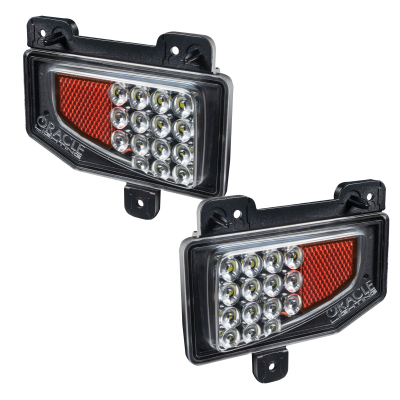 ORACLE Lighting Oracle Jeep Gladiator JT Rear Bumper LED Reverse Lights w/ Plug & Play Harness - 6000K