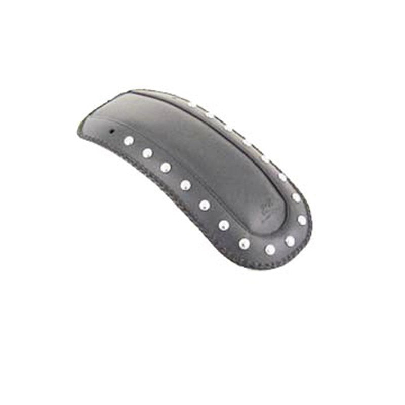 Mustang Motorcycle Mustang 80-07 Harley Early FL, FLHT Touring Accessories Fender Bib w/Studs - Black