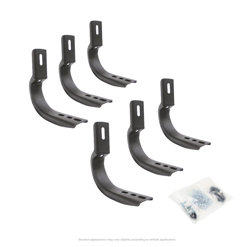 Go Rhino 13-18 Ford Escape Brackets for OE Xtreme Cab Length SideSteps