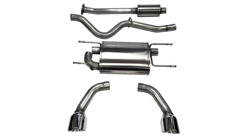 CORSA Performance Corsa 2012-2025 Scion FRS / Subaru BRZ Polished Sport Cat-Back Exhaust