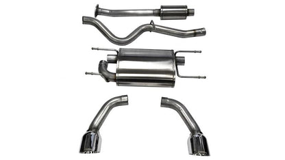 CORSA Performance Corsa 2012-2025 Scion FRS / Subaru BRZ Polished Sport Cat-Back Exhaust