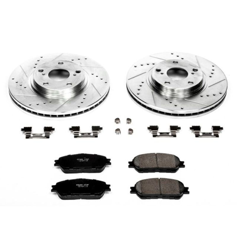 PowerStop Power Stop 04-06 Lexus ES330 Front Z23 Evolution Sport Brake Kit