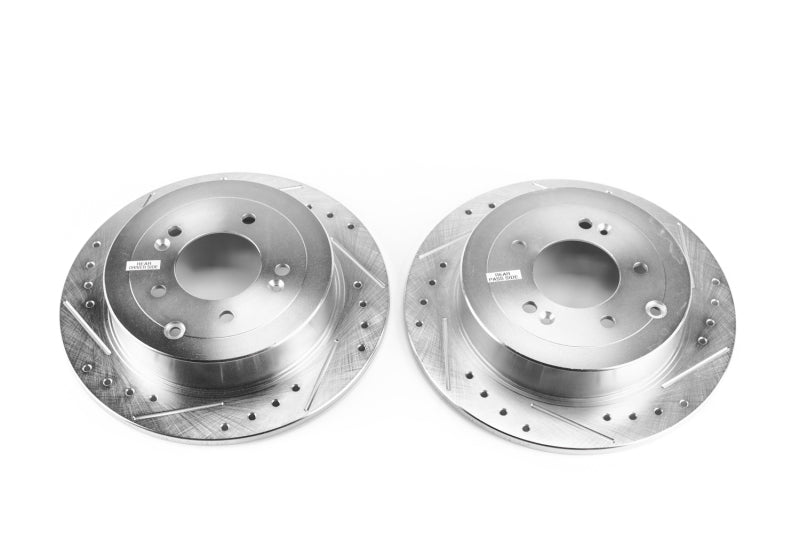PowerStop Power Stop 16-18 Hyundai Tucson Rear Evolution Drilled & Slotted Rotors - Pair