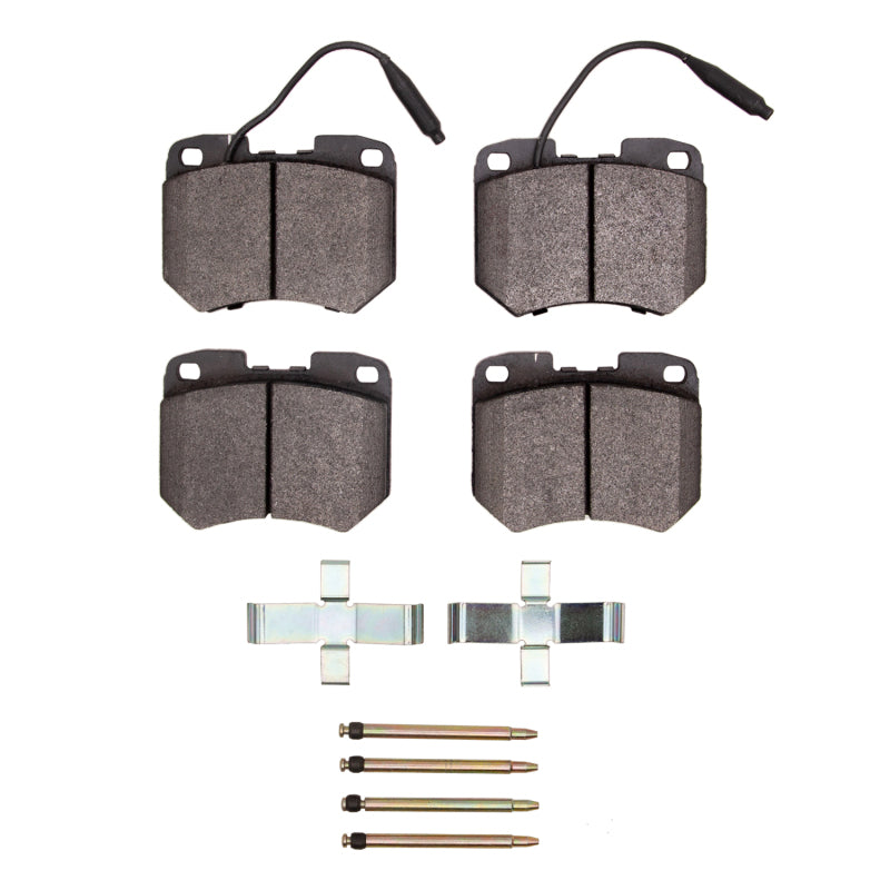 DFC 78-79 Audi 5000 Front 5000 Advanced Semi Metallic Brake Pads and Hardware Kit