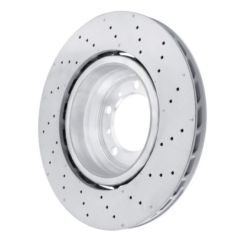 DFC 10-11 Porsche 911 Left Rear Drilled Hi-Carbon Alloy Geomet Coated Rotor