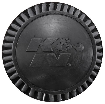K&N Engineering K&N Universal Rubber Filter Round Tapered 6in Flange ID x 7.5in Base OD x 5.25in Top OD x 8in Height