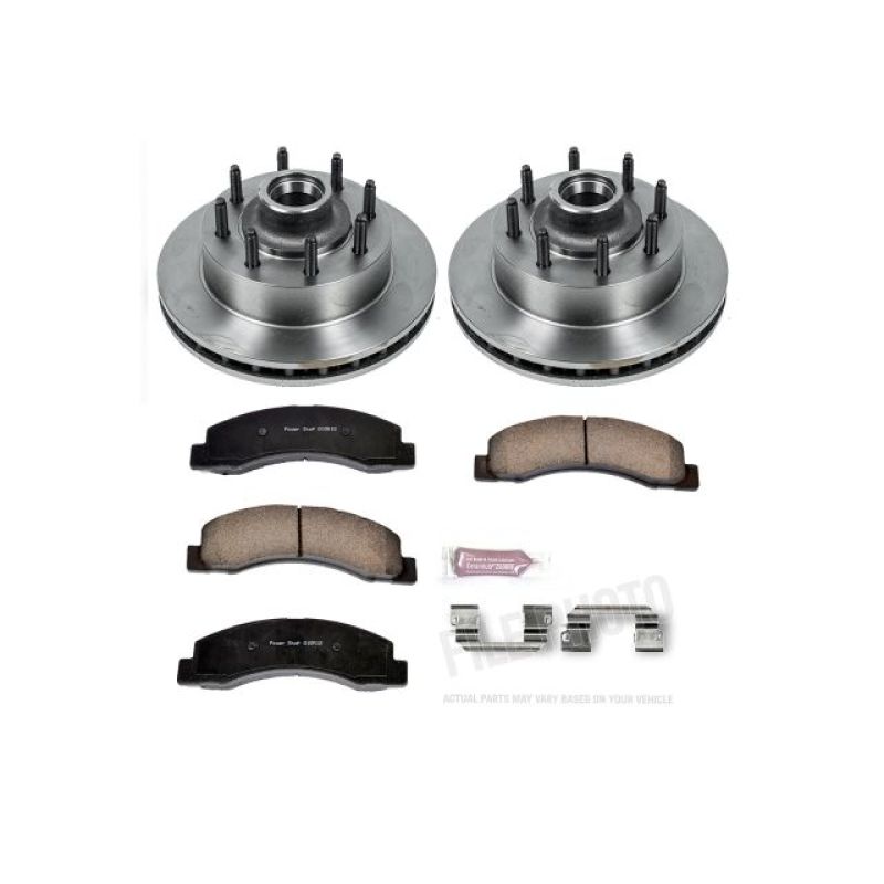 PowerStop Power Stop 99-02 Ford F-350 Super Duty Front Autospecialty Brake Kit
