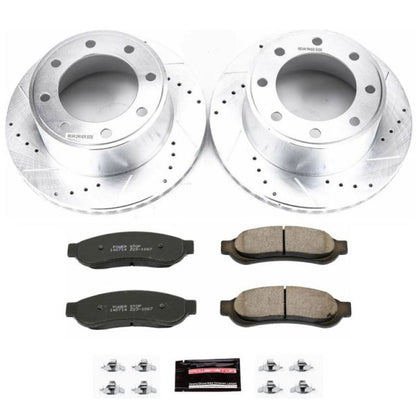 PowerStop Power Stop 07-10 Ford F-250 Super Duty Rear Z23 Evolution Sport Brake Kit