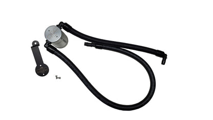 J&L 2021-2025 Jeep Wrangler 392 Oil Separator 3.0 Passenger Side - Clear Anodized