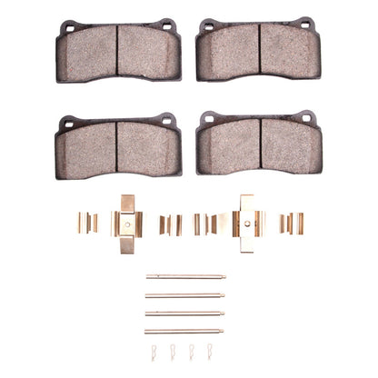 R1 Concepts R1 00-06 Jaguar XKR Front Performance Sport Pads & Hardware Kit