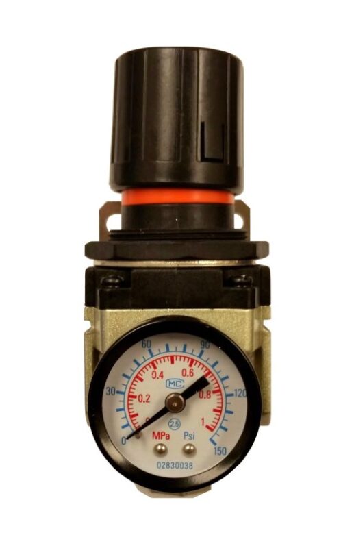 Kleinn Air Horns Kleinn 150 PSI Inline Air Pressure Regulator w/ 1/4In NPT Inlet / Outlet Ports