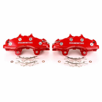 PowerStop Power Stop 06-13 Chevrolet Corvette Front Red Calipers - Pair
