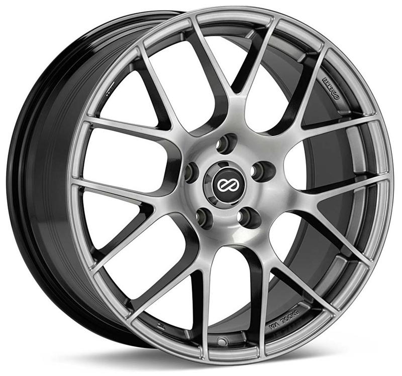 Enkei Raijin 18x9.5 35mm Offset 5x114.3 Bolt Pattern Hyper Silver Wheel