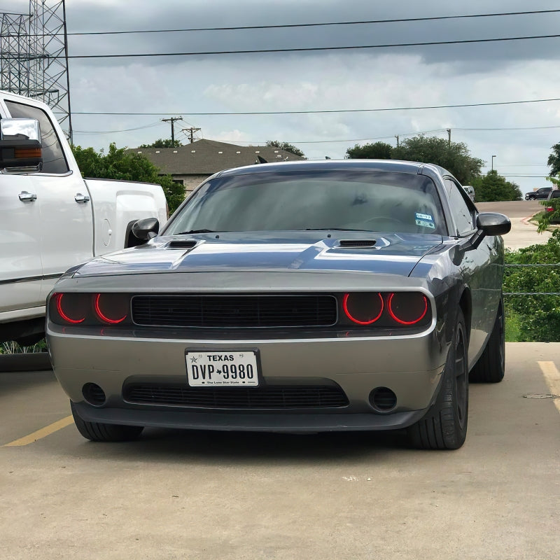 ORACLE Lighting Oracle Dodge Challenger 08-14 Halo Kit (ProjectorHL) - ColorSHIFT w/ 2.0 Controller