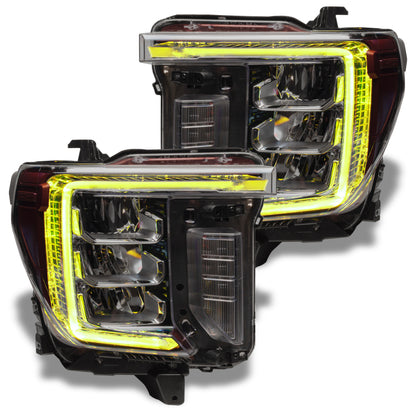 ORACLE Lighting Oracle 20-21 GMC Sierra 2500/3500 HD RGB+W Headlight DRL Kit - ColorSHIFT w/o Controller