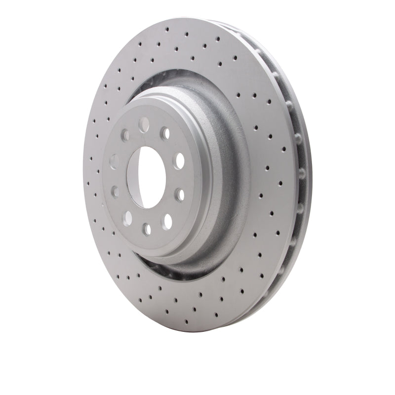 DFC 14-22 Maserati Quattroporte Rear Drilled GeoSPEC Coated Rotor