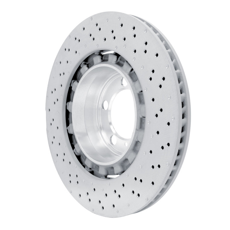 DFC 13-19 Porsche 911 Left Rear Drilled Hi-Carbon Alloy Geomet Coated Rotor