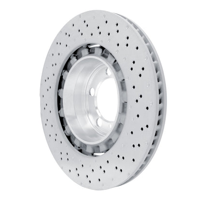 DFC 13-19 Porsche 911 Left Rear Drilled Hi-Carbon Alloy Geomet Coated Rotor