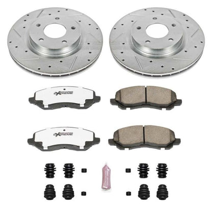 PowerStop Power Stop 11-14 Chrysler 200 Front Z26 Street Warrior Brake Kit