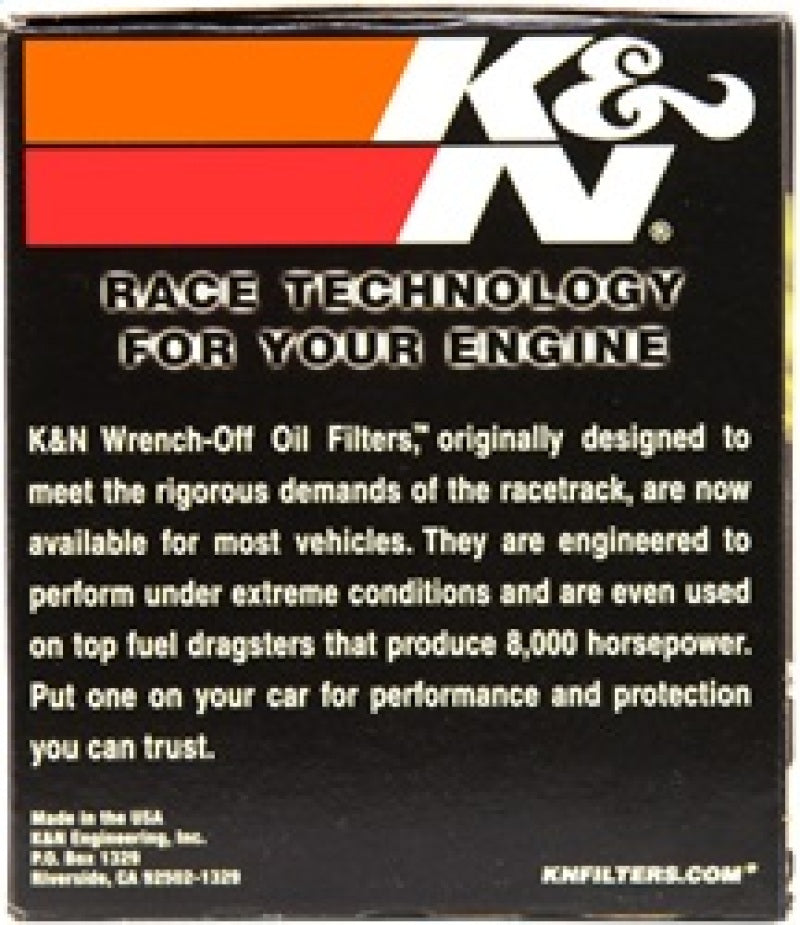 K&N Engineering K&N 87-92 Supra Non-Turbo / 99-04 Grand Cherokee 4.0 Performance Gold Oil Filter