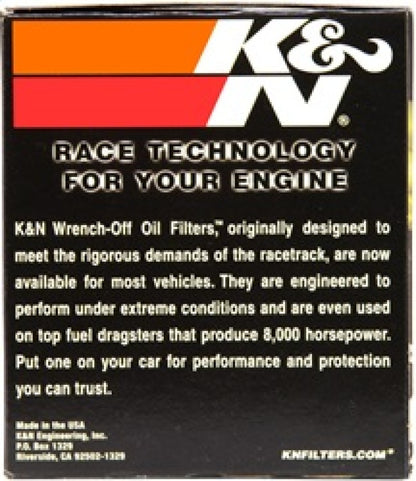 K&N Engineering K&N 87-92 Supra Non-Turbo / 99-04 Grand Cherokee 4.0 Performance Gold Oil Filter