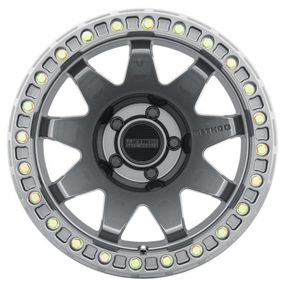 Method Wheels Method MR108 17x9 -44mm Offset 5x5 71.5mm CB Gloss Titanium w/BH-H24125-38 Wheel