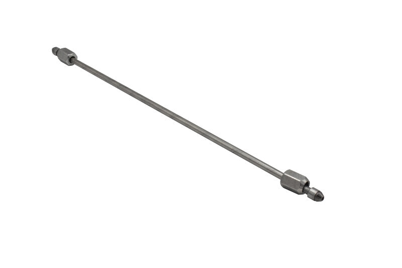 Fleece Performance 15in High Pressure Fuel Line (8mm x 3.5mm Line, M14x1.5 Nuts)