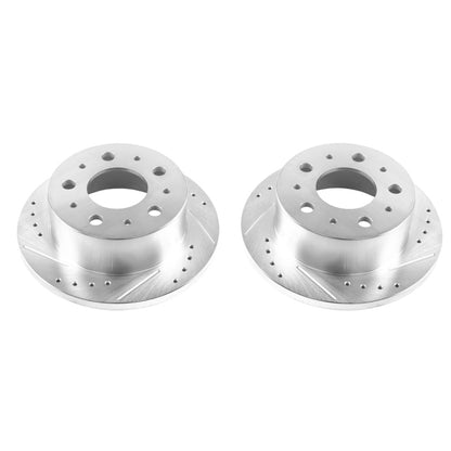 PowerStop Power Stop 14-19 Ram ProMaster 1500 Rear Evolution Drilled & Slotted Rotors - Pair
